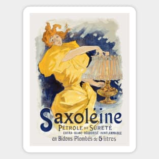 Poster for Saxoleine, safety lamp oil Magnet